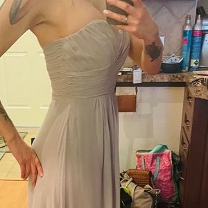 Tool dress strapless
